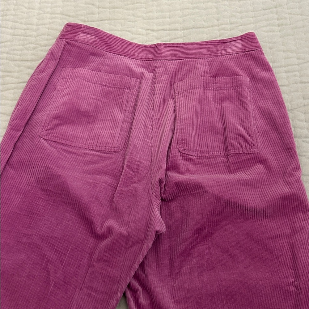 Kate Spade Pink Corduroy Pants - Picture 4 of 4